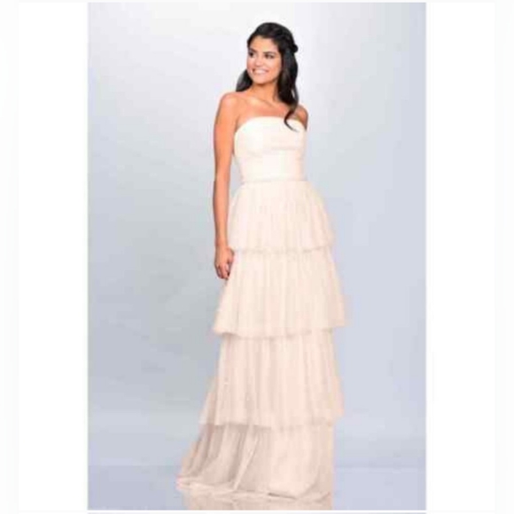 Theia Blush Dress - Picture 2 of 8